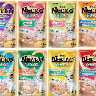 Pate nekko kitten 70g,nekko kitten pate mèo con 70gr mix vị 😽 siêu bổ dưỡng 😽