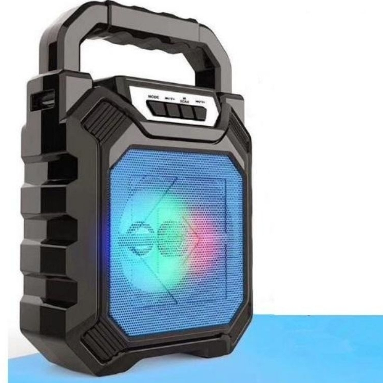 loa Bluetooth sách tay ARIGATO HI-668, nhỏ gọn âm thanh siêu hay đèn led nhấp nháy