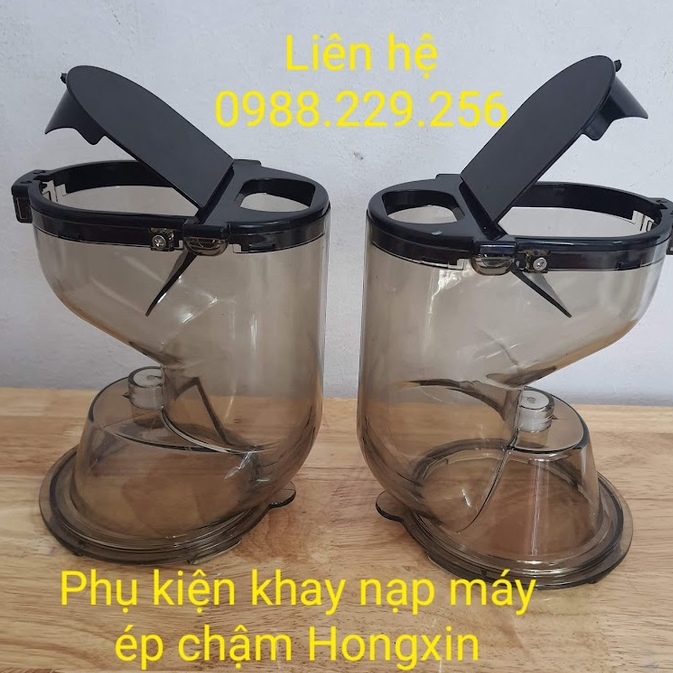 Phụ Kiện Máy Ép Chậm Hongxin RH312, Khay Nạp Thực Phẩm, Cối Nạp Thực Phẩm
