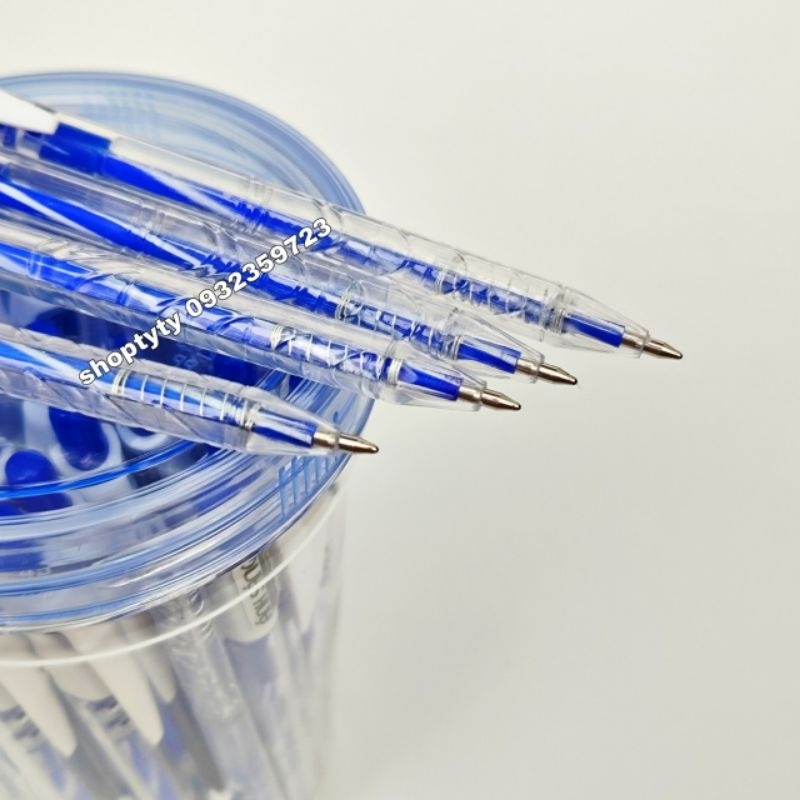 1 Hủ 50 Cây Viết/Bút Ánh Sáng Màu Xanh Ngòi 0.7mm Nét Đẹp