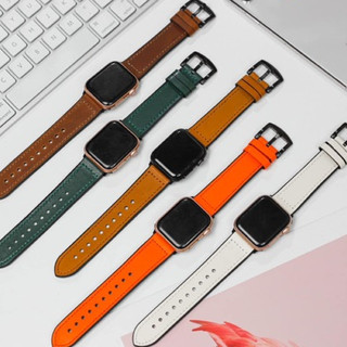 DÂY ĐEO APLE WATCH MẪU MỚI CHẤT DA MIX CAO SU CỰC ĐẸP