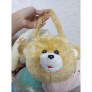 gấu bông túi,ví heo