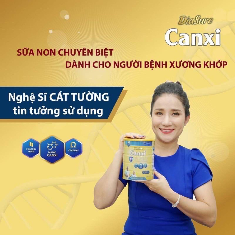 Combo 2 Lon sữa Diassure Canxi sữa dành cho người bị xưởng khớp