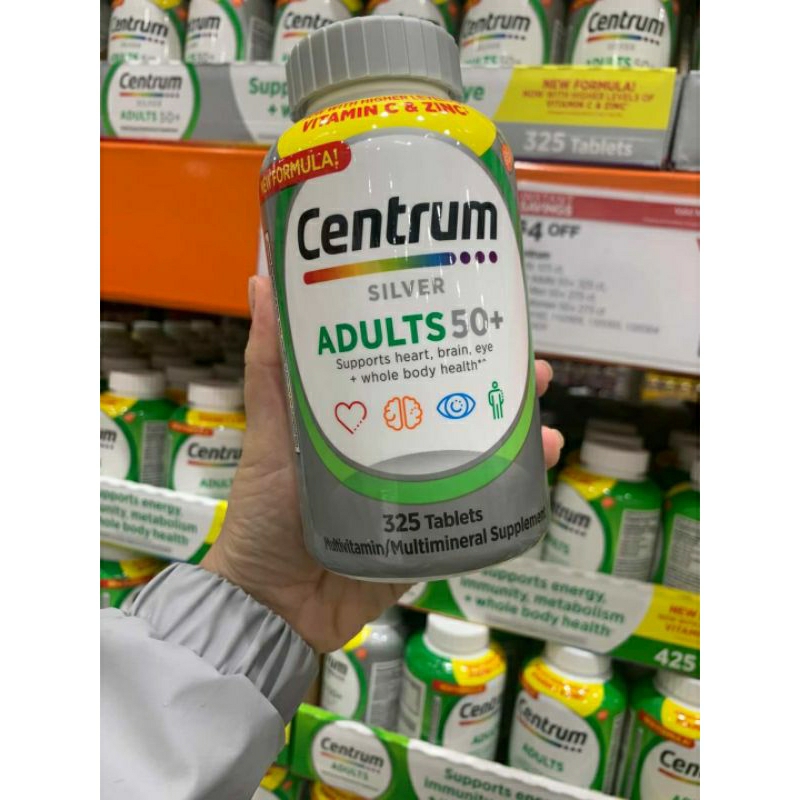 Centrum multivitamin 425 viên của Mỹ - Vitamin cho người lớn (tháng 5/24)