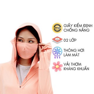 Khẩu trang Laroma chống nắng chống bụi