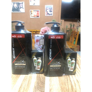 DẦU GỘI XMEN FORBOSS ULTRA KERATIN 650gram kẹp khuyến mại