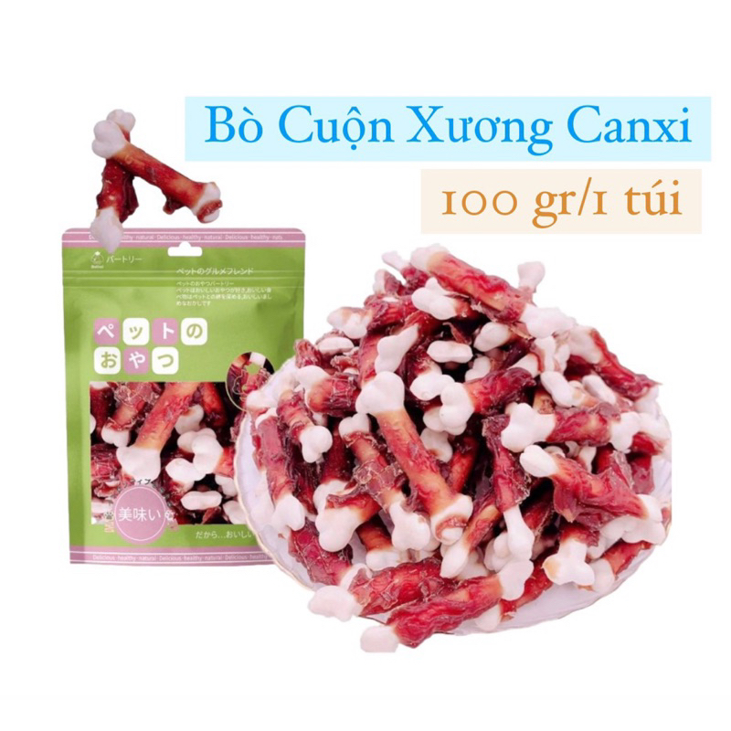 Đồ ăn vặt dành cho pet gói 100gr