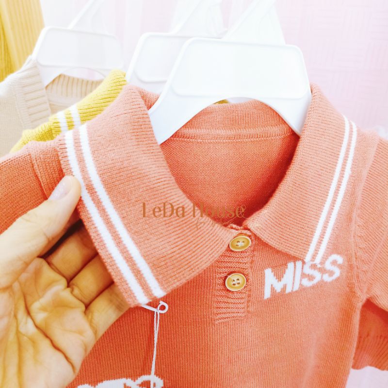 Áo gile len cho bé sơ sinh giữ ấm len loại 1 mềm mịn không bai xù 4kg - 10kg