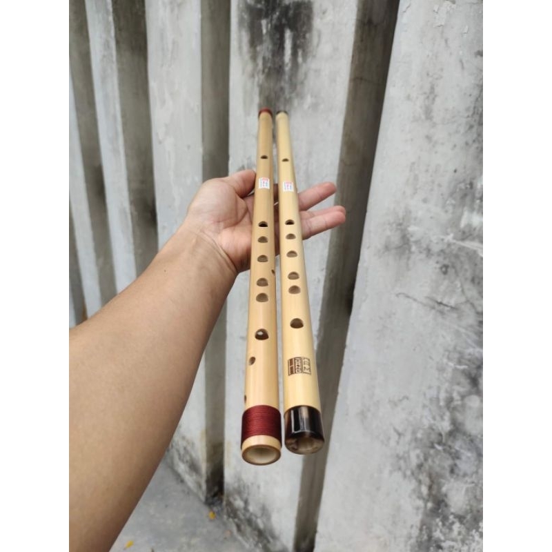 Cặp sáo trúc bấm 6 lỗ và bấm 10 lỗ tone cơ bản chuẩn âm hỗ trợ cho người mới tập chơi dễ dàng