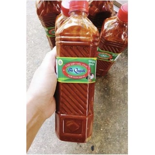 1lit mắm chua cay ,mắm tép Bà Quýnh