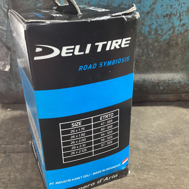 Săm Ruột Xe Đạp Deli Tire 26x1.75/2.125 Van Xe Đạp & Van Xe Máy