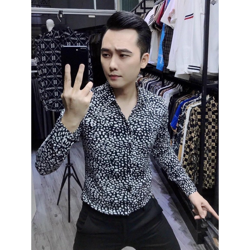 Top 5 mẫu sơ mi nam hoạ tiết, sơ mi công sở, sơ mi nam
