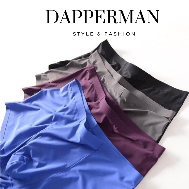 Quần sịp đùi nam boxer thun lạnh mềm mịn thoáng khí DAPPERMAN
