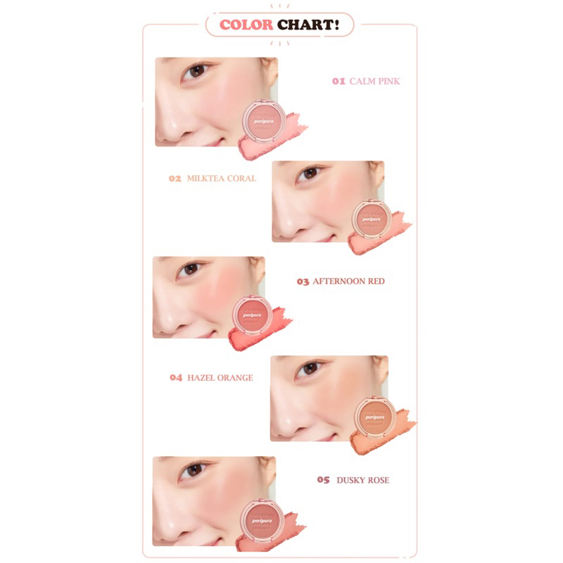 Má Hồng Peripera Pure Blushed Sunshine Cheek 4.2g