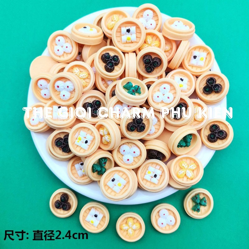 Charm ĐỒ ĂN siêu to, siêu thật, siêu xịn xò