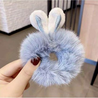 Dây cột tóc tai thỏ nhiều màu