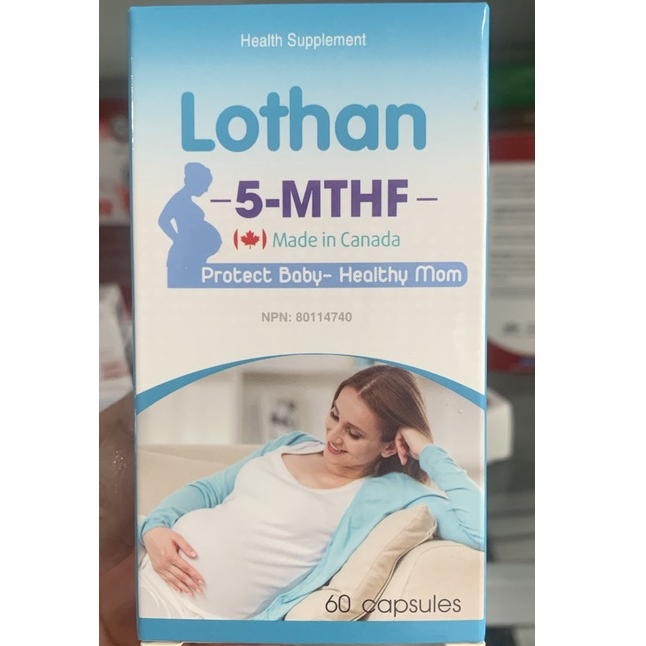 Lothan 5-MTHF bổ sung Folate giảm khả năng sảy thai, lưu thai, dị tật ở thai nhi