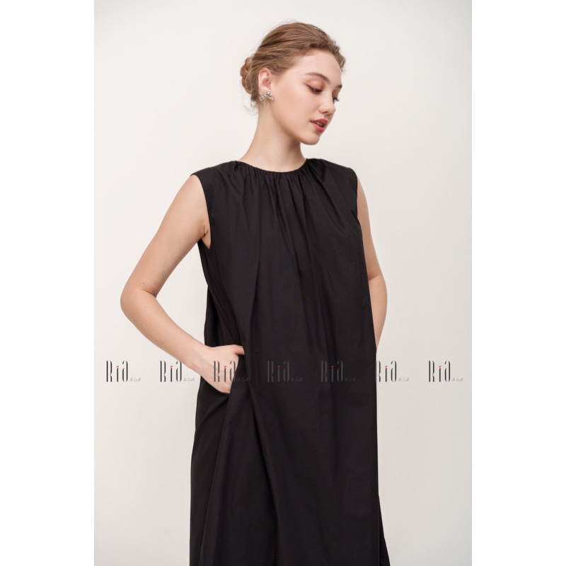 Ria de Leidi - Đầm suông sát nách nữ thanh lịch | YONA DRESS