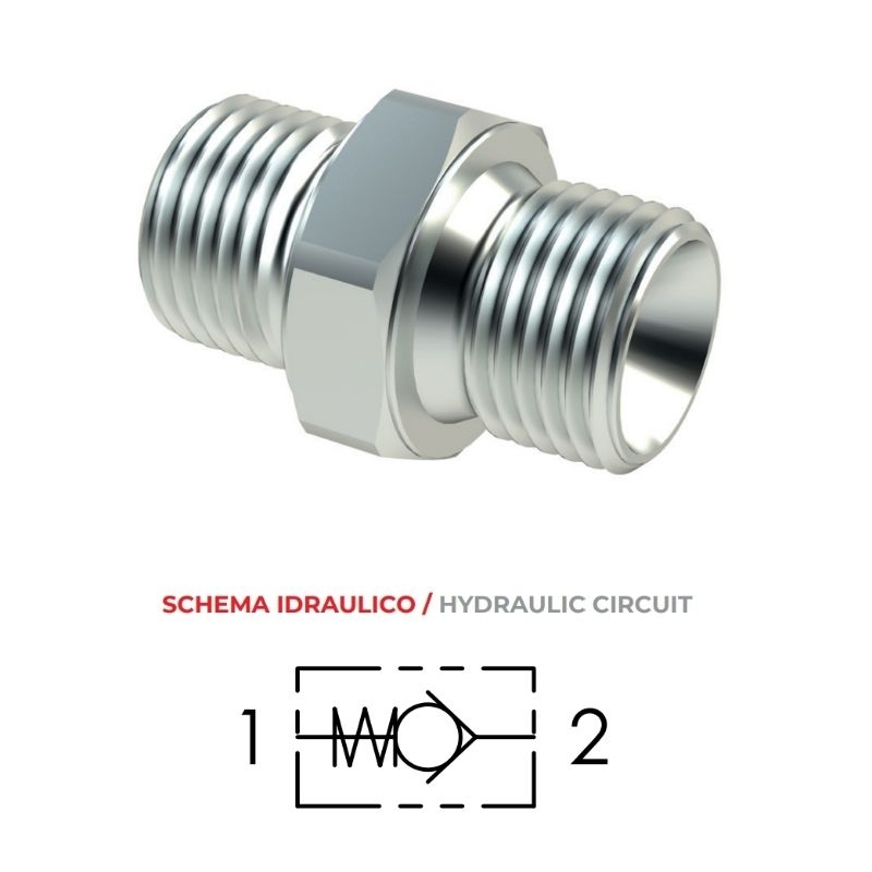 Van thủy lực 1 chiều (Check Valves) Model: VUN120