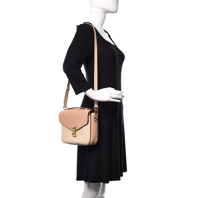 Túi si da thật LV Mentis