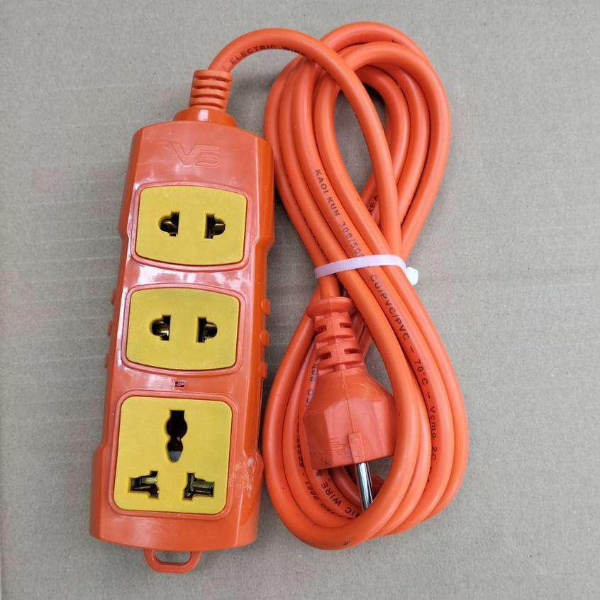 Ổ cắm điện chịu tải 3000W liền dây