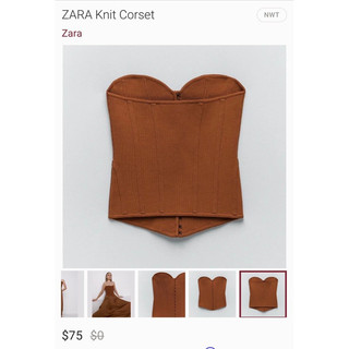 Corset Zá ra dư xịn size S