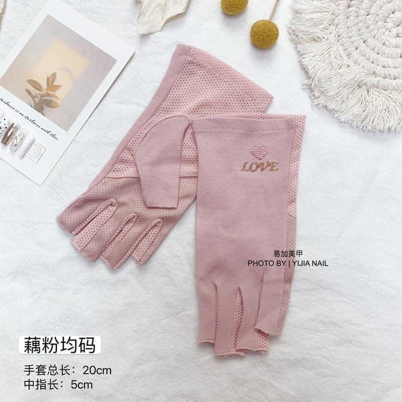 Găng tay chống tia UV làm nail