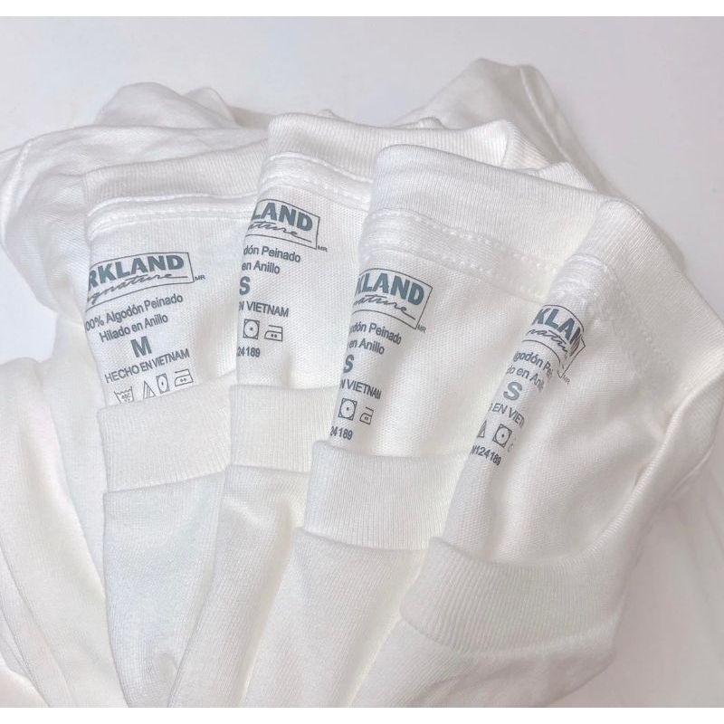 Áo thun trơn Kirkland. chính hãng unisex