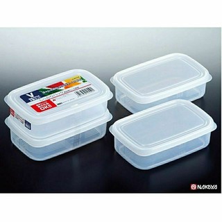 Set 2 hộp 450ml nắp dẻo nakaya