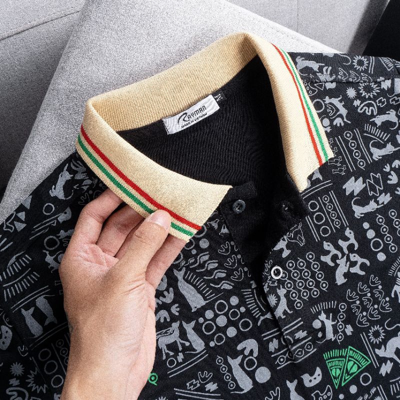 Áo thun polo fox max nam