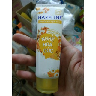 sữa rửa mặt hazeline 50g ( nghệ hoa cúc, nghệ kiwi , yến mạch dâu tằm , matcha lựu đỏ , cam yuzu cherry )