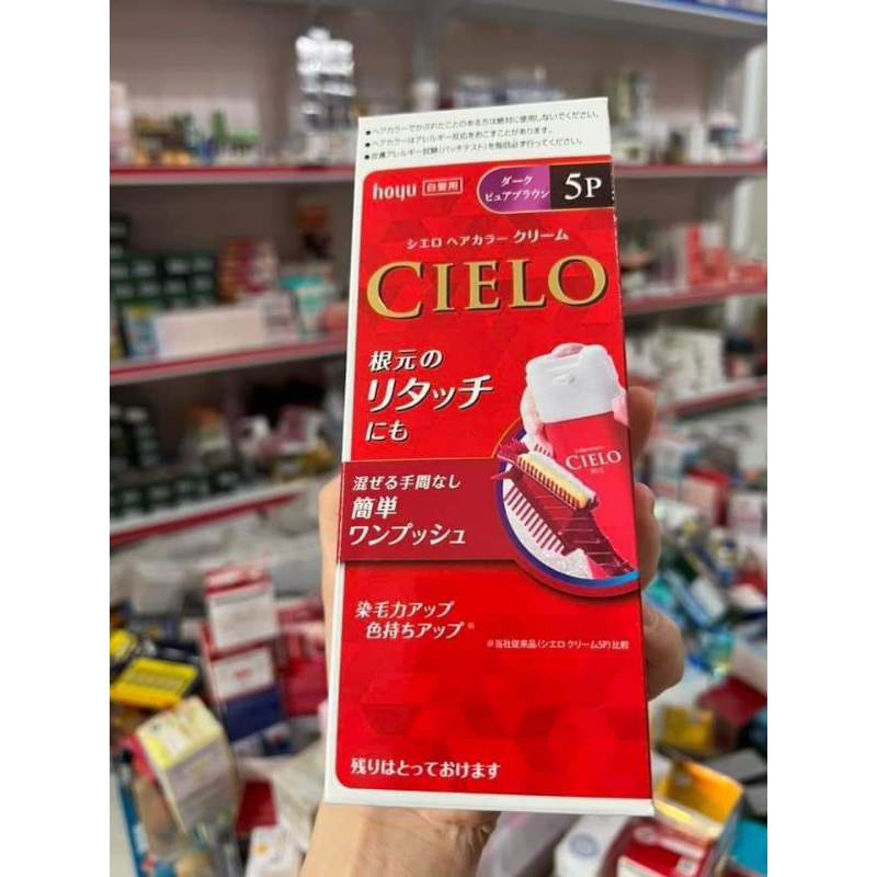 Nhuộm tóc CIELO Ex cream dạng bọt  Nhật bản