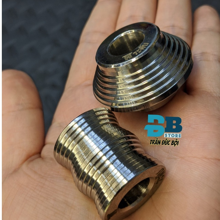 Cặp canh bánh trước- sau inox  304 dành cho xe Wave- Dream- Future các đời