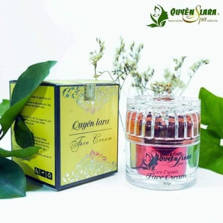 Hộp 30g kem dưỡng da trắng hồng face cream màu đỏ vàng quyên lara