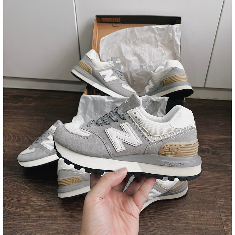 Giày Sneaker Newbalanci 574 Legacy "Team Away Grey"