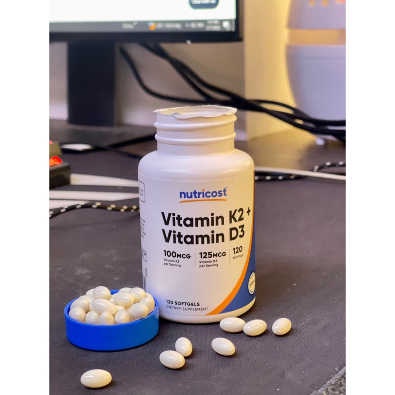 Nutricost Vitamin D3K2 120 Viên