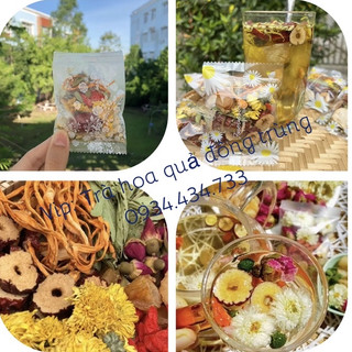 Trà Thảo mộc hoa Qủa các vị Dưỡng nhan,An Thần,mát gan,thanh lọc,Dưỡng tâm