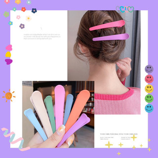 Set kẹp tóc 2cái 🌈 nhiều màu 🍭 cố định tóc