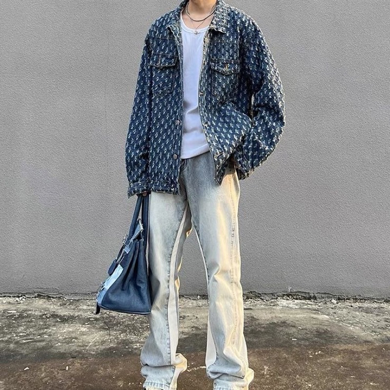 Áo khoác Denim KENVIDE phong cách Hàn quốc New Arrival 2023