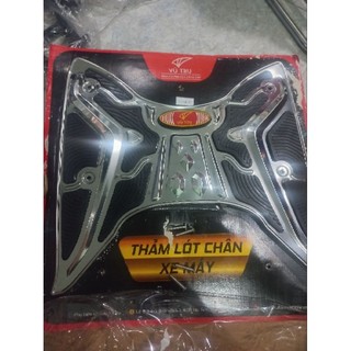 Thảm để chân cao cấp lead 2017 - 2019 inox