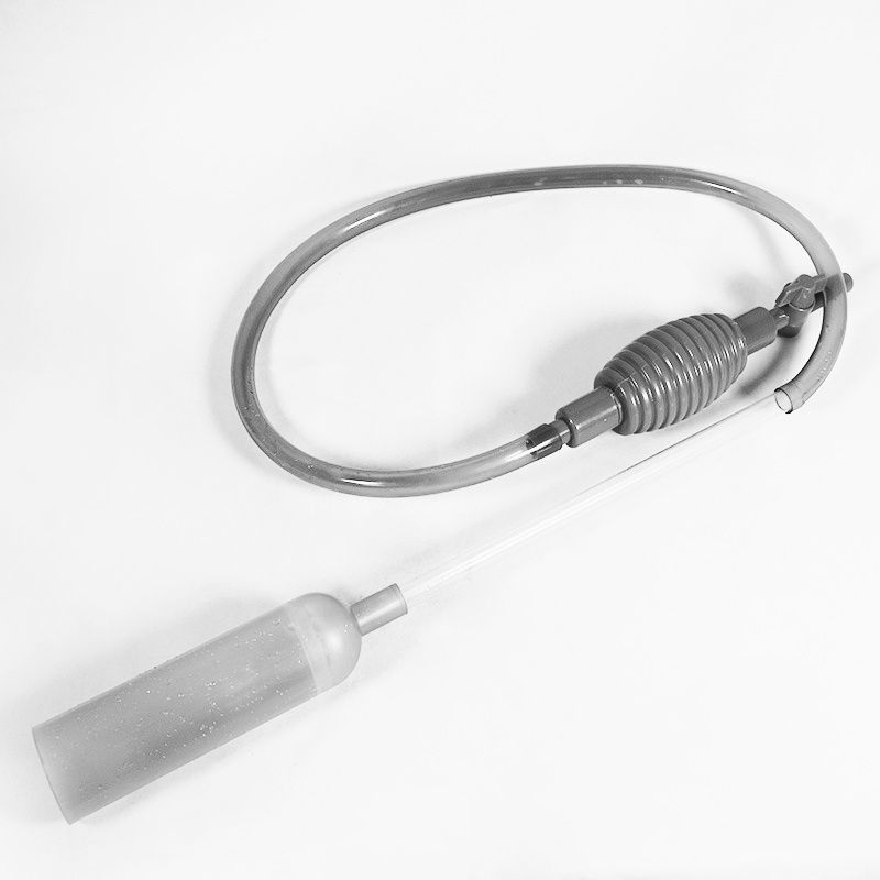 Hút nước bể cá, có van, ống 12mm