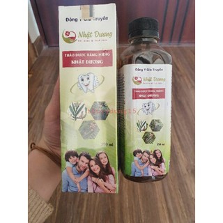 combo 2 chai Thảo Dược răng miệng Nhật Dương