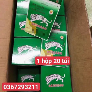 [1 Hộp 20 ]gói Miếng dán Hổ Trắng Kem