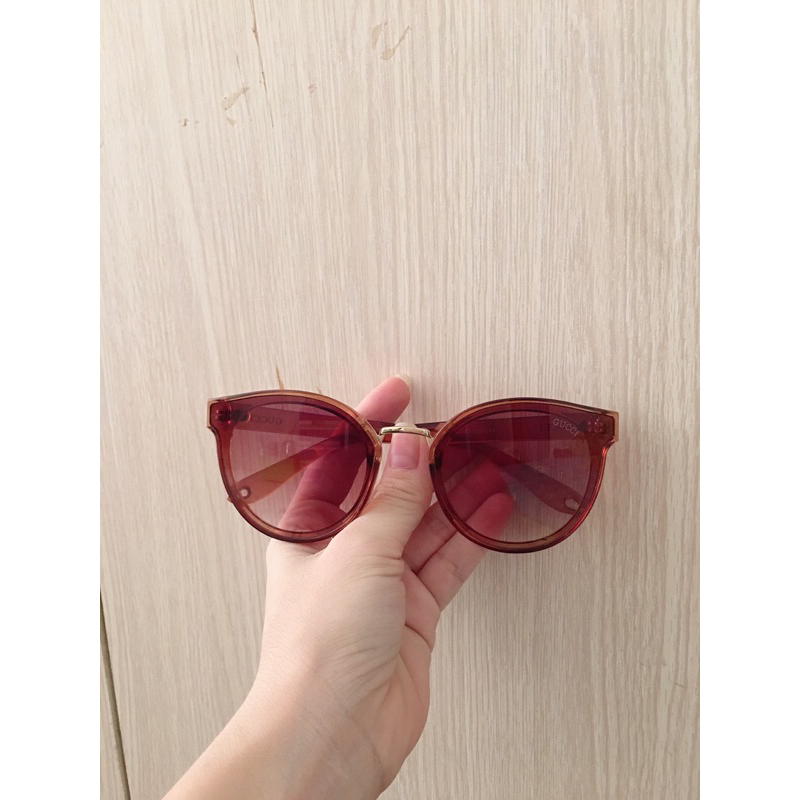 Mắt kính nữ si tuyển màu nâu trà