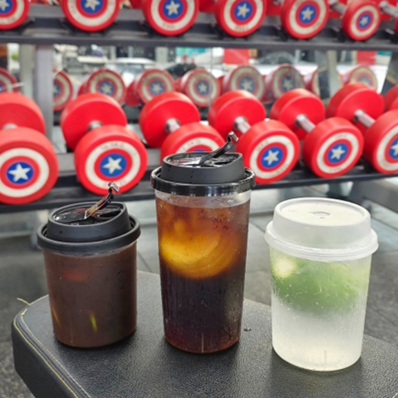 Ly nhựa tròn + nắp ABS dày