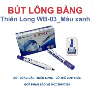 🐲🏞🏝bút lông bảng thiên long wb -03_màu xanh 🐲🏞🏝