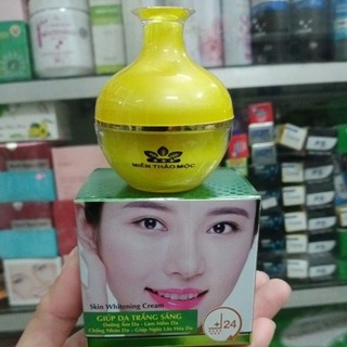 Kem dưỡng trắng,giữ ẩm,se khít lỗ chân lông miền thảo mộc 10g chính hãng