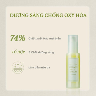 Tinh Chất Cấp Nước Sáng Da I’m From Vitamin Fruit Serum 30ml