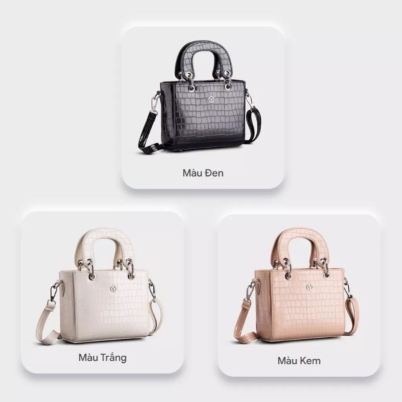Túi xách nữ cầm tay Vân da cá sấu lady Yuumy YTX31