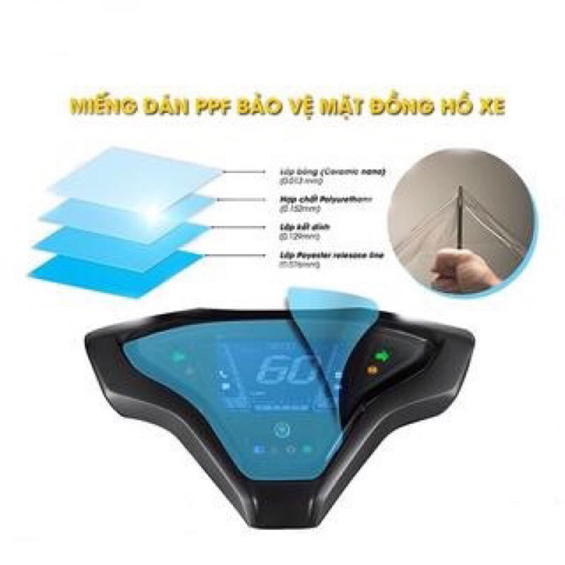 Miếng dán PPF  Đèn định vị  - demi xe Air Blade 2020 2023 chống trầy xước đèn xe ab 125- 150- 160.
